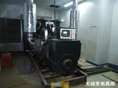無動柴油發(fā)電機組 試運行